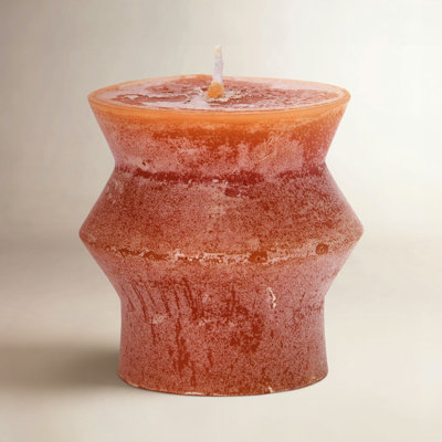 Unscented Totem Pillar Candle