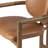 Kosta 19.29'' H Upholstered Oak Armchair-996421135-996421134