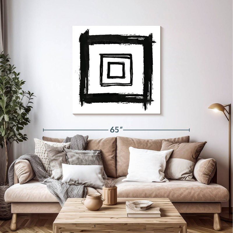 Avery Abstract Square, 39" H x 39" W