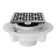 Rohl PVC 2" X 3" Drain Kit With 3142 Weave Decorative Cover
