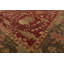 Tapis multicolore touffeté à la main en laine de couleur rouille traditionnelle olive rouge-1132387427