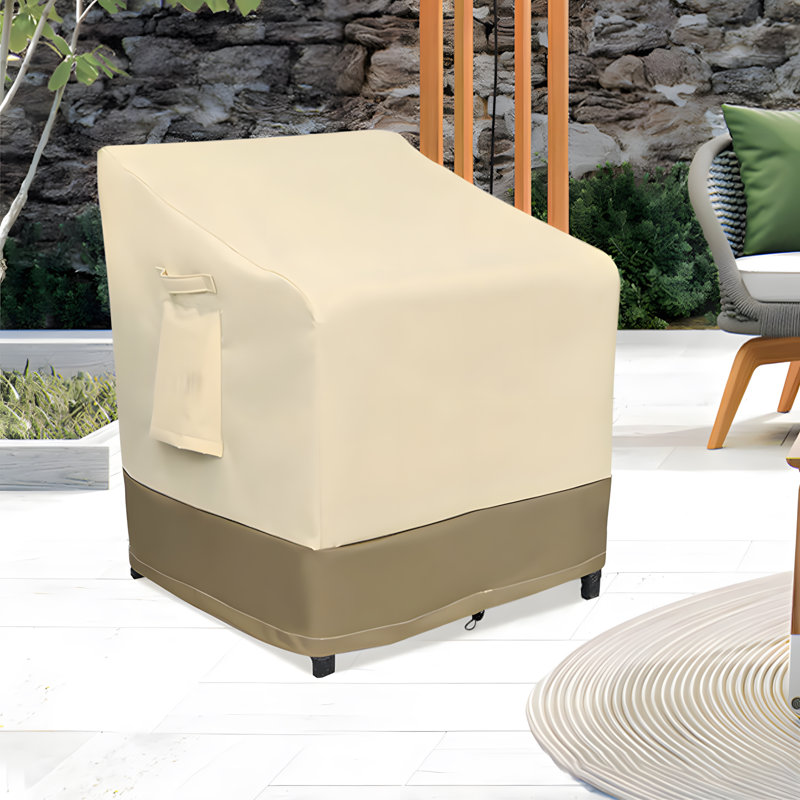 Outdoor Chair Cover – Waterproof, UV Resistant, Windproof Oxford Fabric With Adjustable Features For All Seasons
