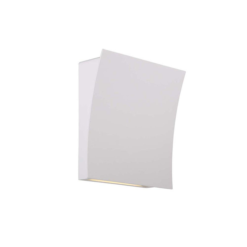 Plafonnier encastré 1 lumière Slide, Blanc, 2700 K