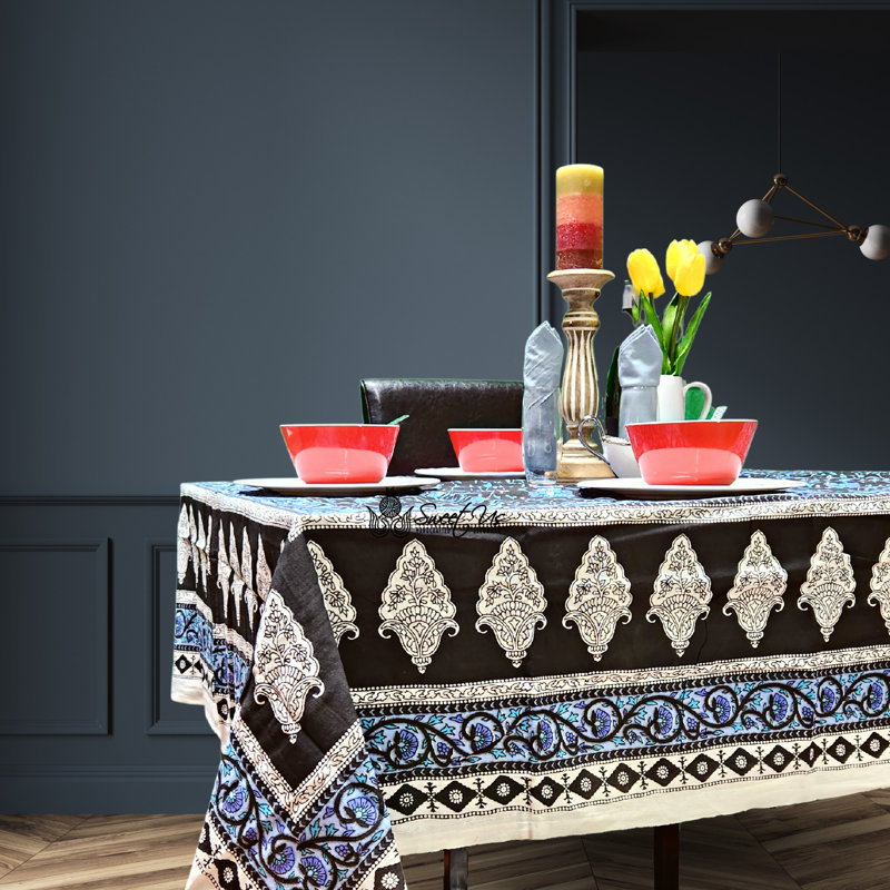 Nappe rectangulaire en coton, L 70 po x L 104 po