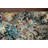 One-of-a-Kind 4'1" x 6'1" New Age Rectangle Silk and Wool Area Rug in Black and Blue