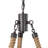 Freddi 6 - Light 20.5"W Wagon Wheel Chandelier with Rope Accents