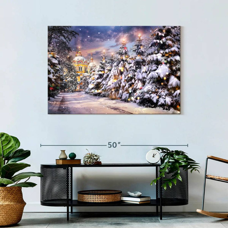 Christmas Tree Lane, H 30 po x l 45 po