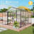 Polycarbonate Greenhouse, Walk-In Greenhouse For Outdoor Backyard