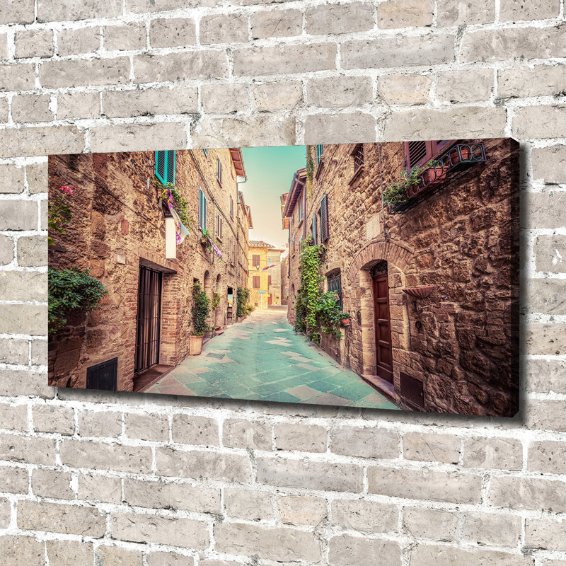 Italian Streets - Wrapped Canvas Print