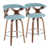 Teal Fabric/Walnut Frame is out of stock