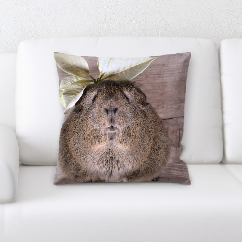 Guinea Pig Throw Pillow