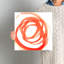 «Orange Swirl II» par Dana McMillan - reproduction imprimée-1074063970-1193230443-1175995936