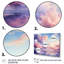 Art mural sur toile rose et bleu pastel III-1796455293-1796455294