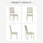 Chaise d'appoint rembourrée en bois massif Iftekar-602360383