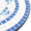 Annalea Round Metal Outdoor Bistro Table , 50cm cm W 50cm cm D-497976597-497976596