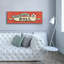 «Retro Bakery - This Is How We Roll» par Mary Urban, art mural sur toile, 60 po x 20 po