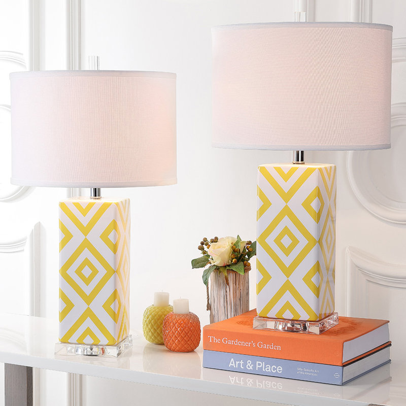Table Lamp, Yellow