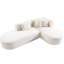 Lit de salon - chenille beige, canapé modulaire à 4 places avec siège incurvé, rembourrage en mousse et à ressorts ensachés, coussins contemporains 4, coutures de siège, coussins, pour la décoration intérieure-1046755090