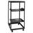 20U Open Frame Server Rack, 15''-40'' Adjustable Depth, Free Standing or Wall Mount Network Server Rack, 4 Post AV Rack with Casters, Holds All Your Networking IT Equipment AV Gear Router Modem