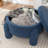 Upholstered Round Storage Ottoman-685145768