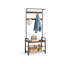Freestanding 9 - Hook Coat Rack
