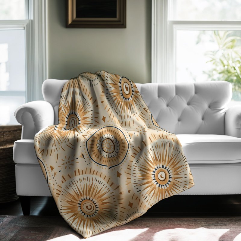 Couverture sherpa de qualité supérieure 1 pièce Pale Chic, Lit simple