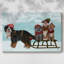 «Christmas Mutt Sled», reproduction sur toile-453744493