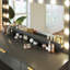 7-Drawer Makeup  Vanity with LED Mirror-1646921186