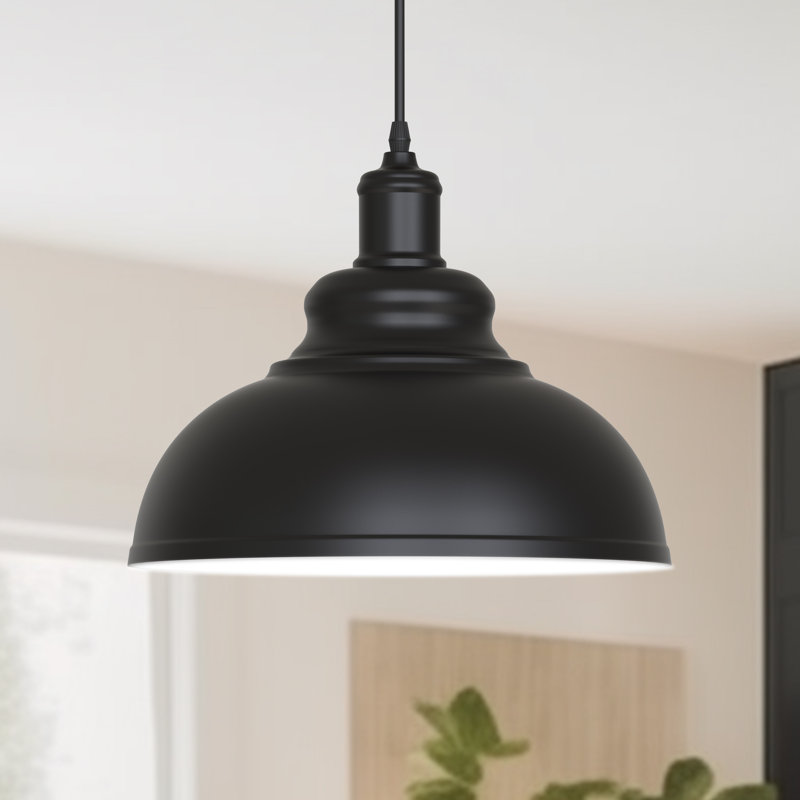 Alexuis 1 - Light Matte Black Single Pendant