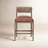 Abella Upholstered Stool with Solid Wood Frame-120150138-120150137