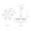 Alberto 6 - Light Chandelier