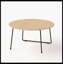 Table basse ronde American Minimalist Modern