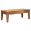 Solid Wood Coffee Table with Storage