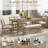 6 Pieces Dining Table Sets