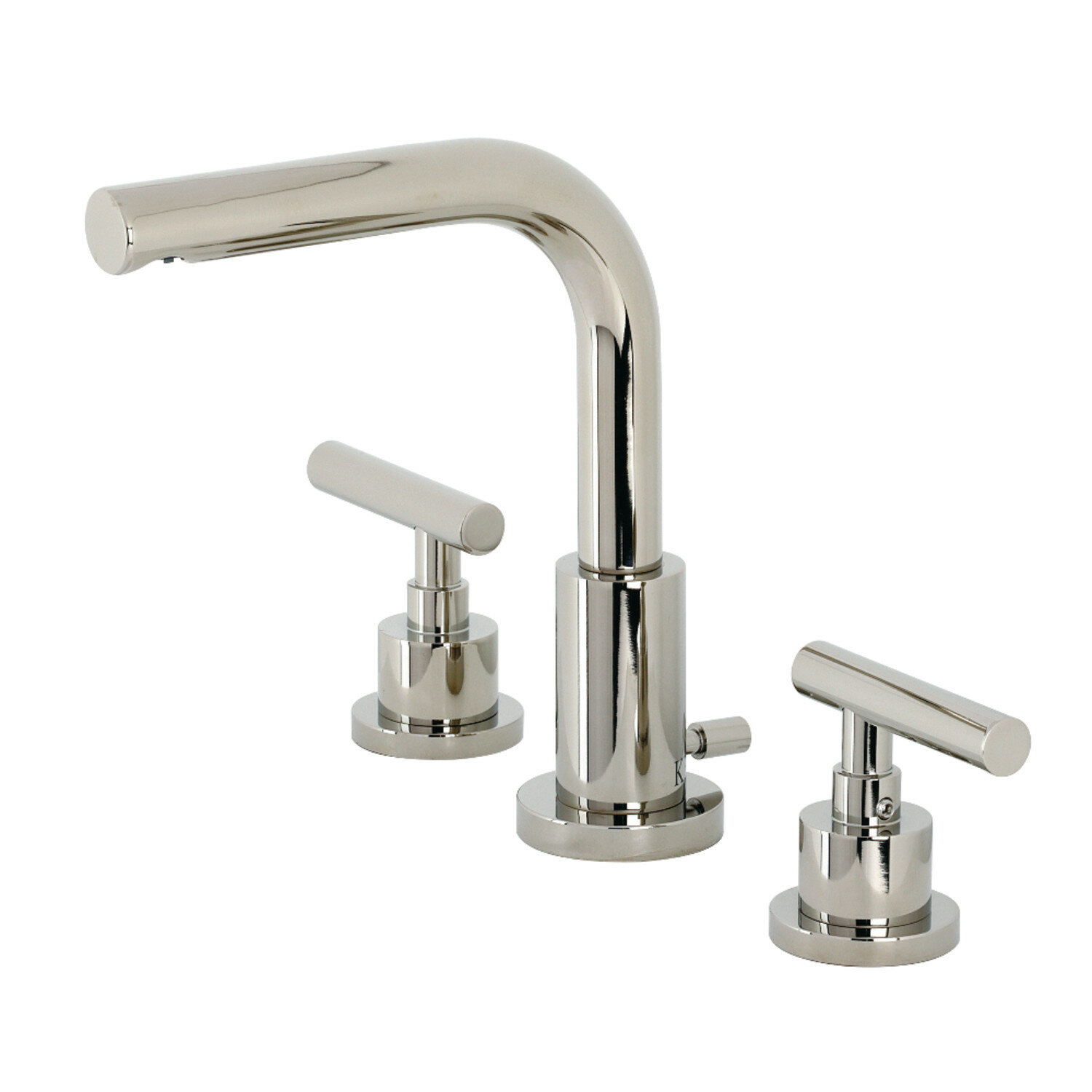 Kingston Brass Manhattan Widespread Bathroom Faucet With Drain