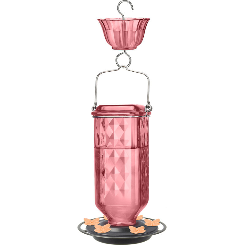 Mangeoire à colibri antique 23 oz, rose Nature's Way