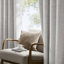 Rideaux occultant Total, 2 panneaux 52 x 84 en polyester gris, maison moderne
