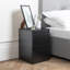 Saidul 29.5cm W Manufactured Wood Bedside Table-1591080084