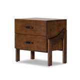 Halston 2 - Drawer Solid Wood Nightstand