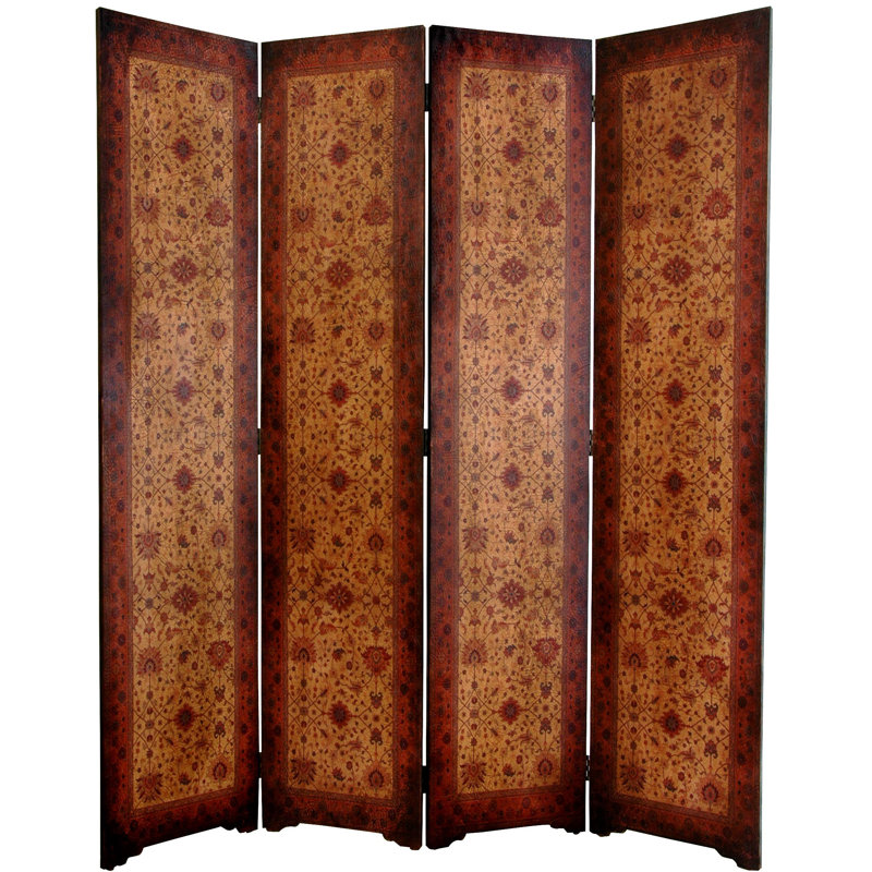 Cloison pliante 4 panneaux l 63 po x H 72 po Zeman