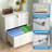 2 Drawer Lateral File Cabinet with Lock - Secure, Spacious Steel Filing Cabinet for Home Office, Letter/Legal/F4/A4 Files-103532501