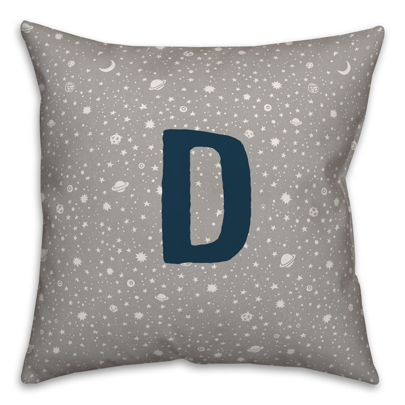 Throw Pillow, D