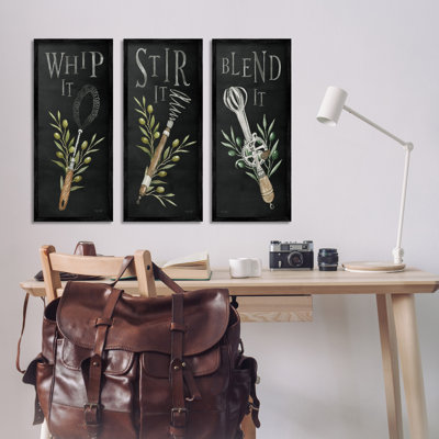 Ustensiles de cuisine et phrases par Cindy Jacobs 3 - Pièces sur toile