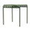 Table de salle à manger d'extérieur en acier l 28 po x P 28 po Abra