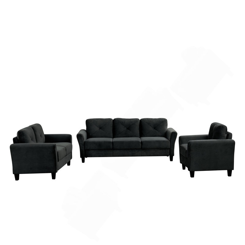 Ensemble de canapé modulaire confortable 1 + 2 + 3