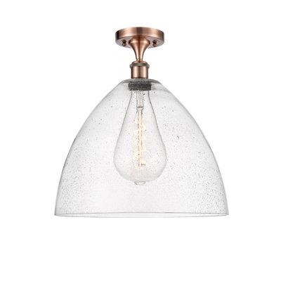 Plafonnier semi-encastré 9 po 1 lumière Amilia