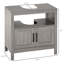 Armoire de rangement à piédestal