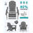Foldable Outdoor Adirondack Chair-768879353