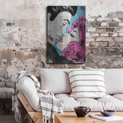 Winston Porter 'Moments Like This Go Pop' by Loui Jover, Metal Wall Art, MTL-1495