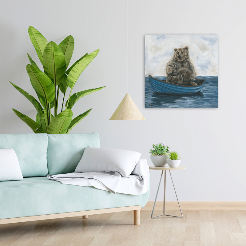 Ours fantaisiste contemporain, H 24 po x l 24 po